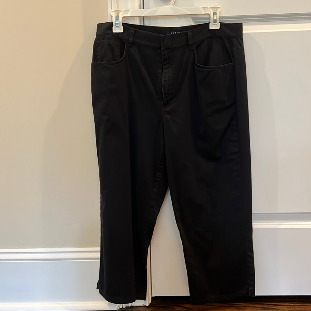 Size 12 Chaps Black Capri